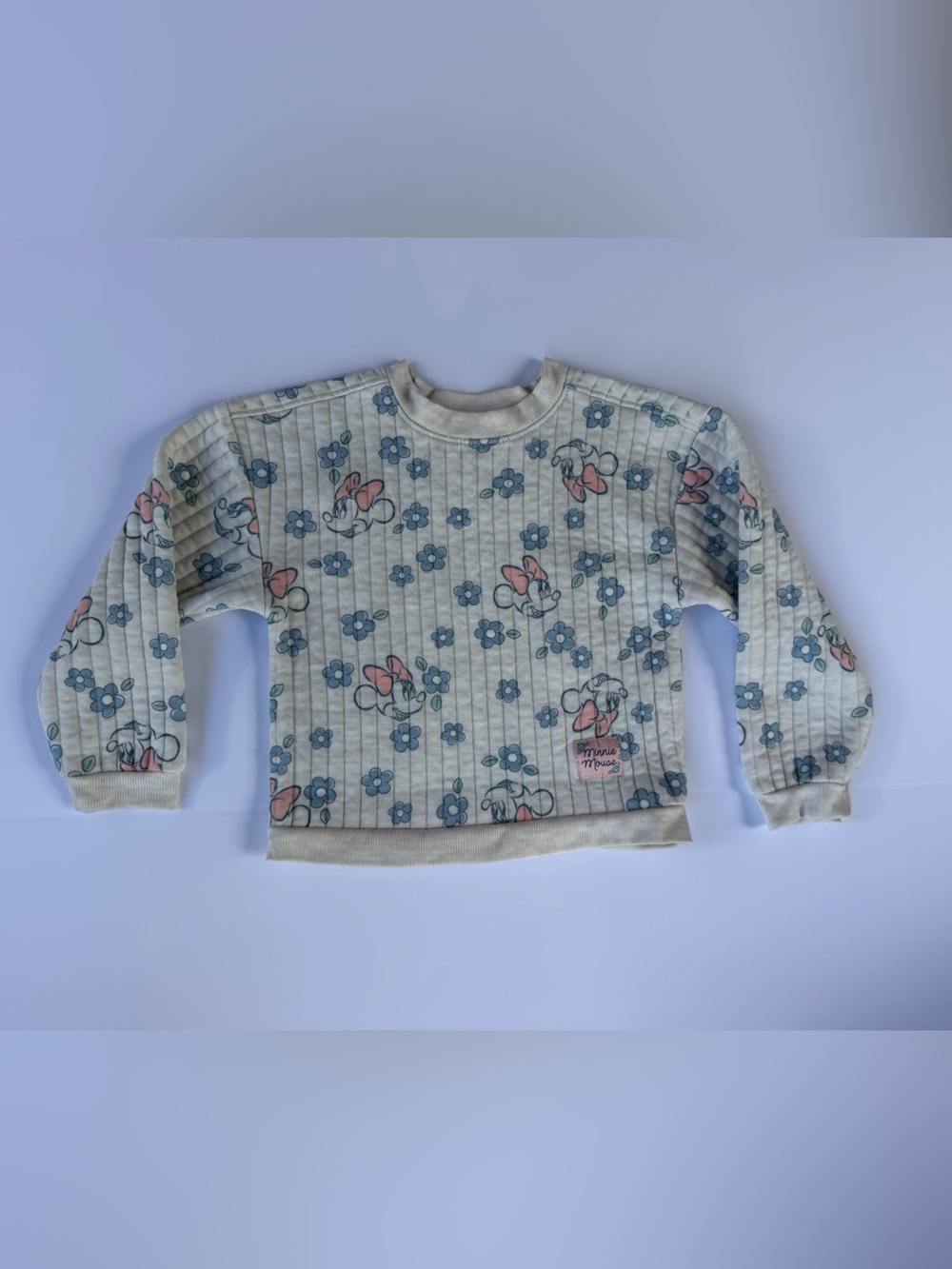 Disney Minnie Mouse Girls Sweatshirt Size 6